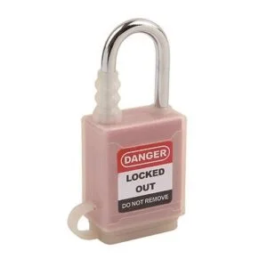 Buy Safety Padlock with Translucent Dustproof Cover in UAE